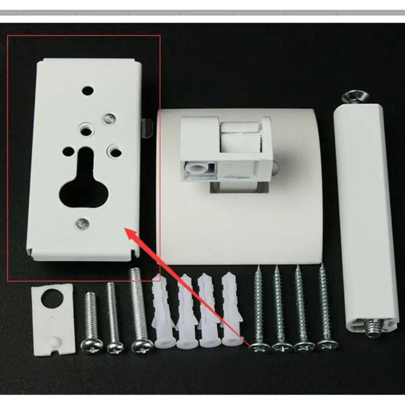 Metal Speaker Stand Holder Wall Ceiling Mount Bracket for UB-20 Surround Sound Speaker Accessories White Black