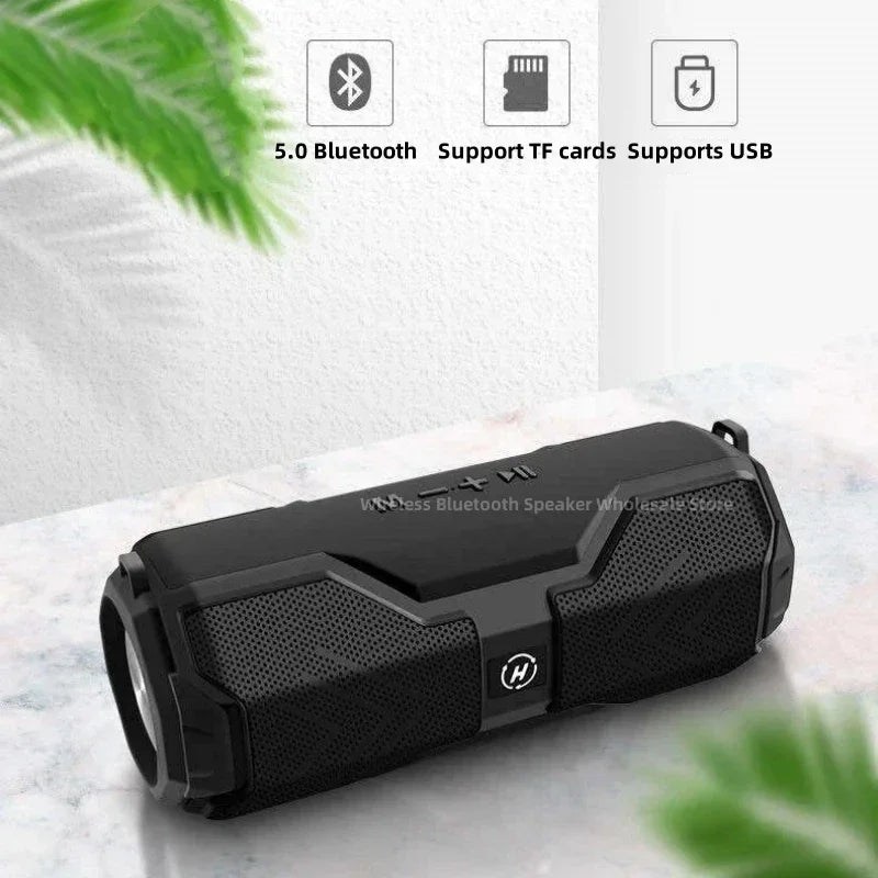 200W Ultra High Power Bluetooth Speaker Outdoor Portable Wireless Bluetooth Speaker Card Waterproof Bass Speaker TF Card