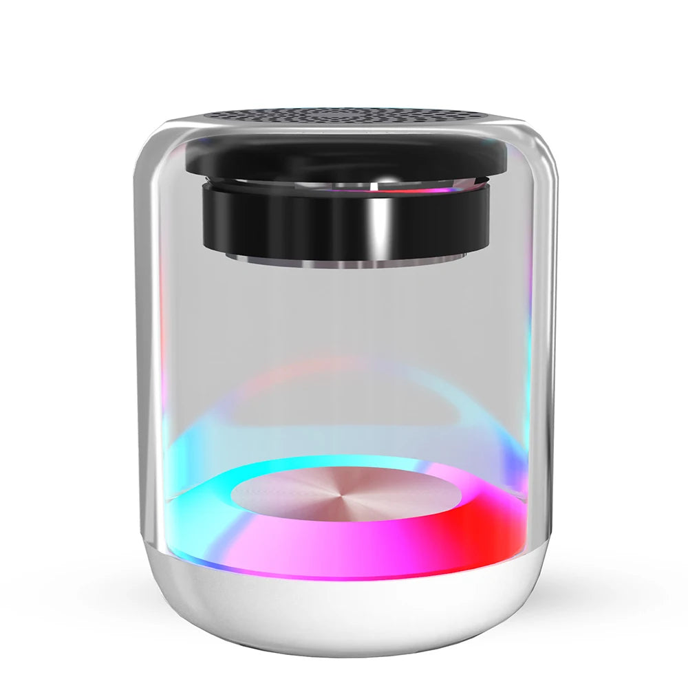 Mini TWS Mobile Phone Bluetooth Speaker High-Quality Colorful Lights Wireless Small Sound Box Subwoofer Portable Home Theater