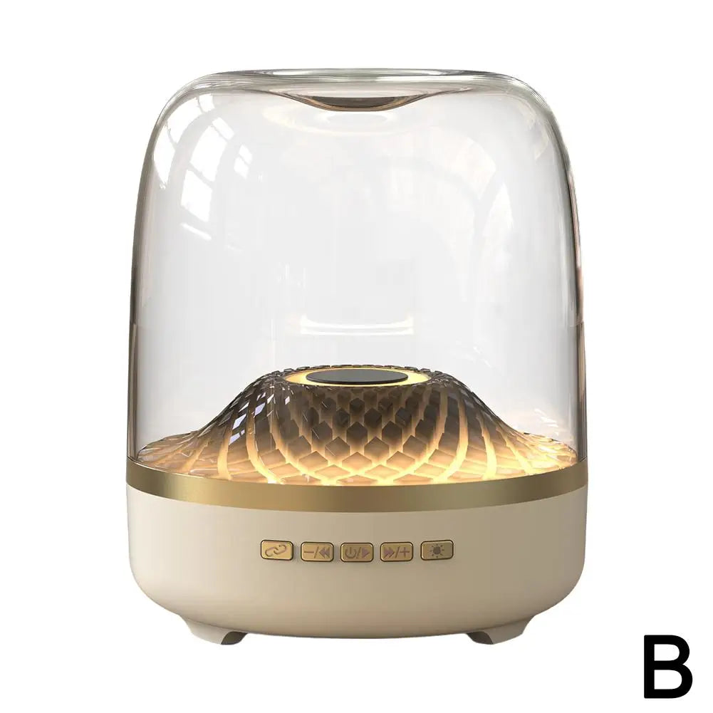 For Harman Kardon Aura Studio4 Bluetooth Speaker Super Large Volume Ambient Light Home Transparent Speaker Wireless Speaker