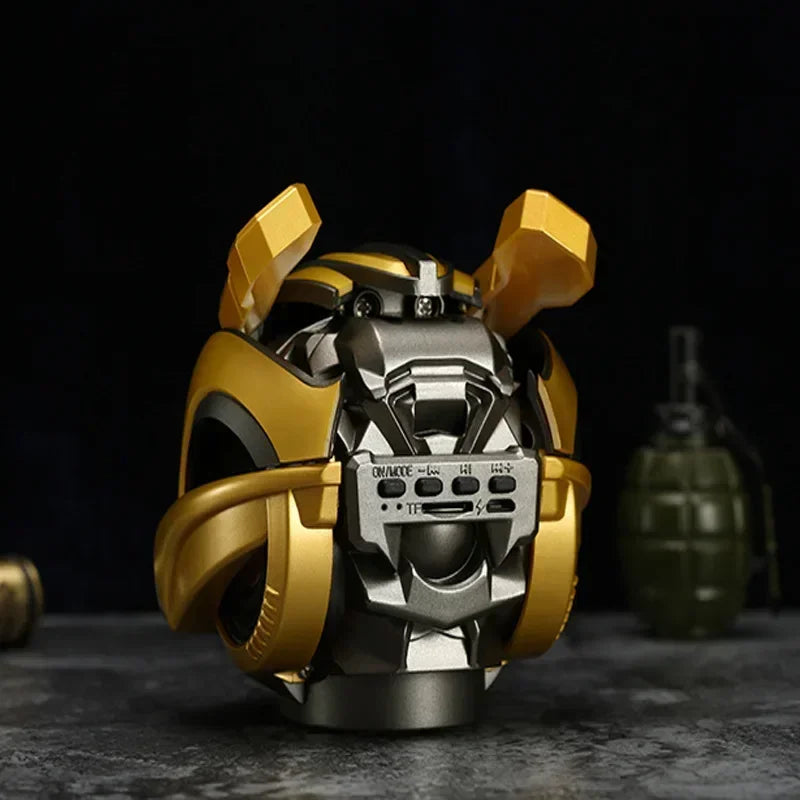 Bumblebee Bluetooth Speaker Cartoon Transformers Creative Cartoon Card Outdoor Wireless Audio Subwoofer Caixa De Som