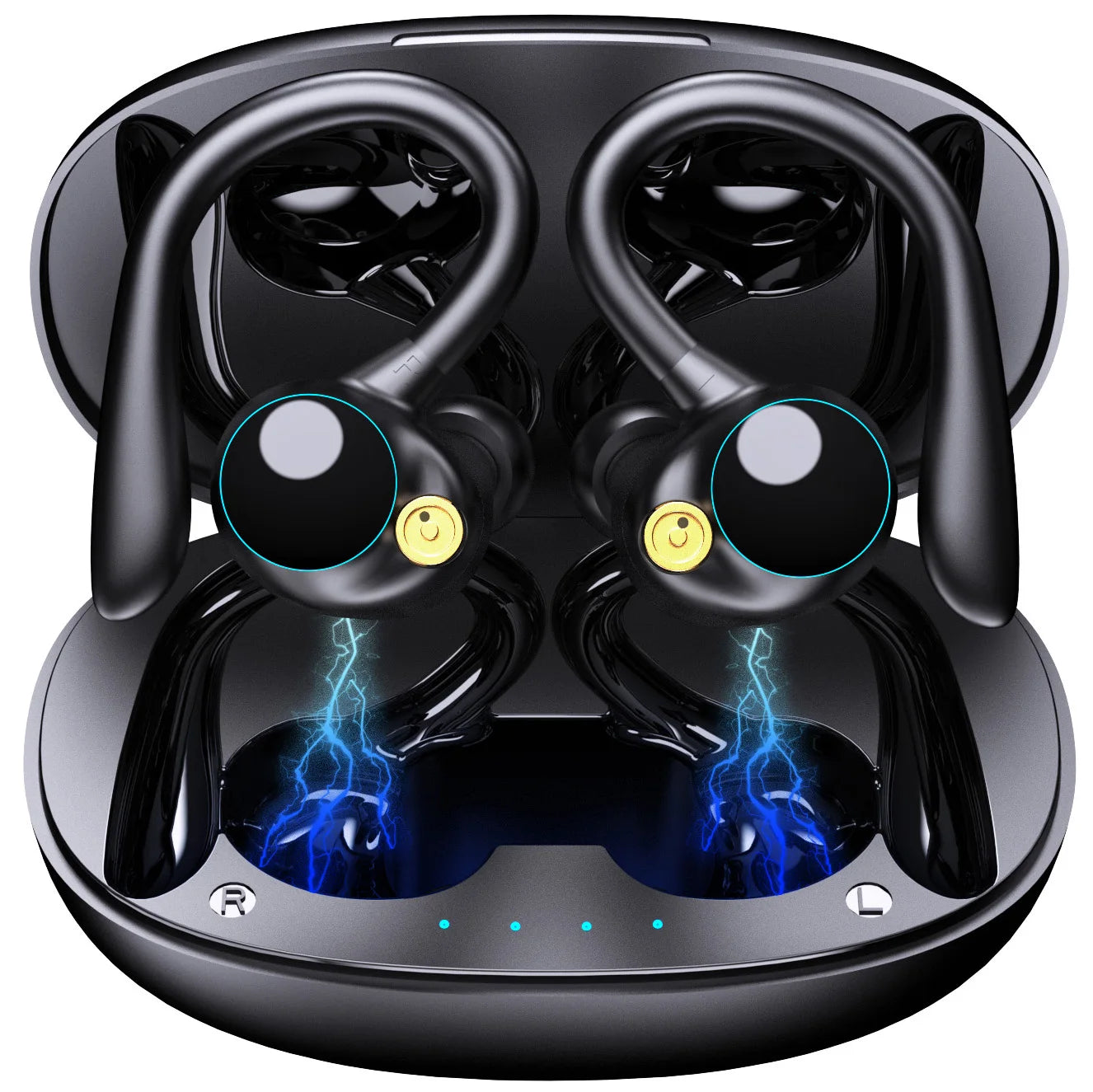 Workout Sport Gym Earhook Over Ear Ear Hook IPX7 Waterproof Wireless Running Earbud Earphone Headphone Headset Ear Buds for Sony