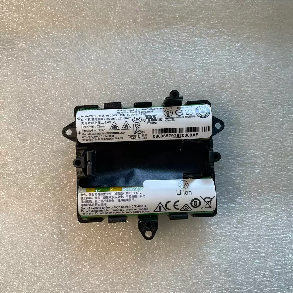 New BOSE 080065 3000mAh 21.60wh Speaker KE Rechargeable Lithium-Ion