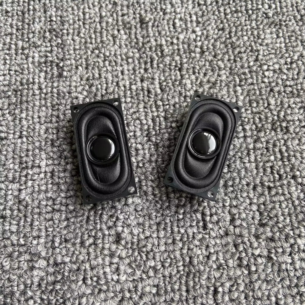 2PCS GHXAMP 2040 Speaker Horn 4ohm 3W Rectangular Inner Magnetic Laptop Doorbell Intercom Speaker 20*40mm