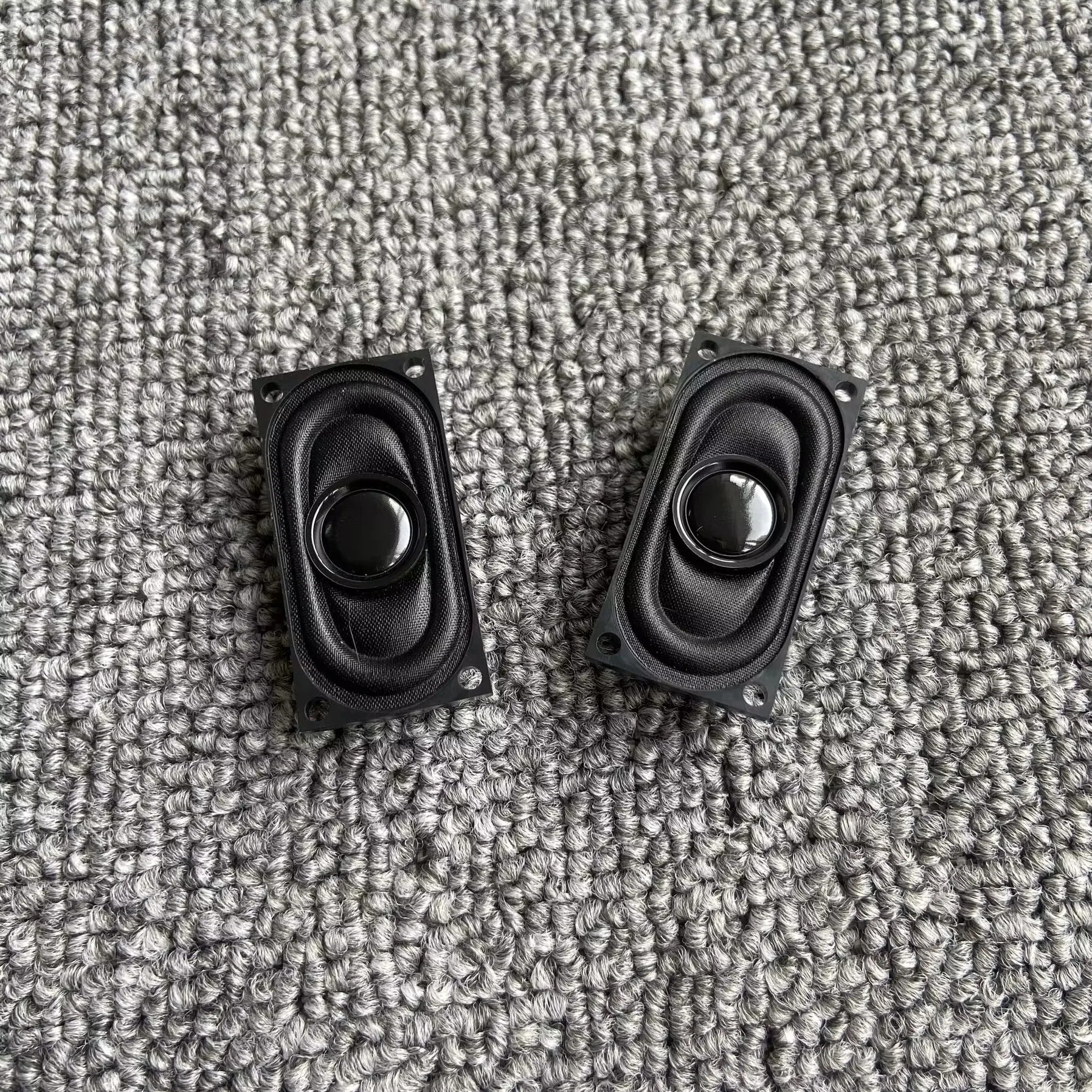 2PCS GHXAMP 2040 Speaker Horn 4ohm 3W Rectangular Inner Magnetic Laptop Doorbell Intercom Speaker 20*40mm