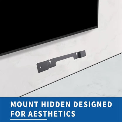 Sound Bar Wall Mount Bracket Speaker Stand for Sonos Ray Soundbar Floating Style Mounting Bracket Mount Wall Under TV