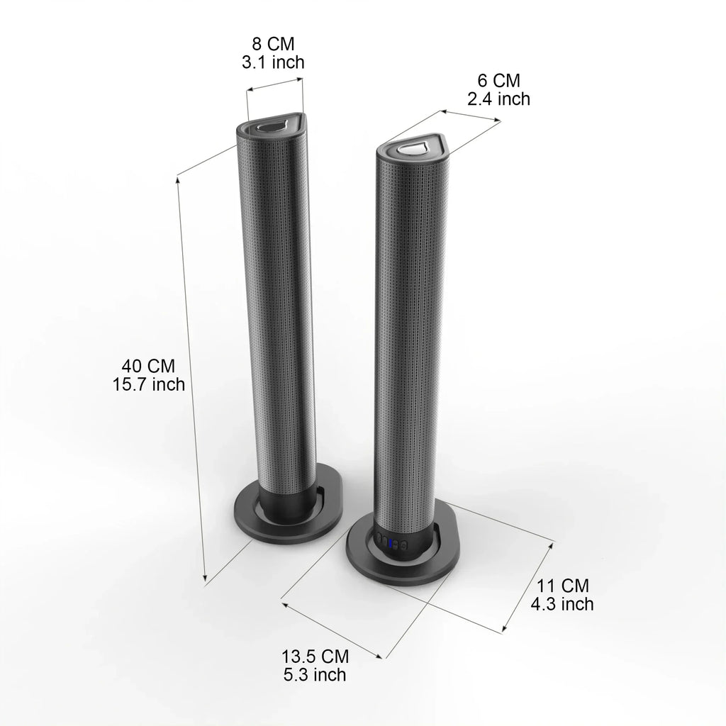 120W Connections Soundbar HIFI TV Bluetooth Speakers With 2-In-1 Detachable Home Cinema Shengba Sound System HDMI/AUX/BT/OPT/FM