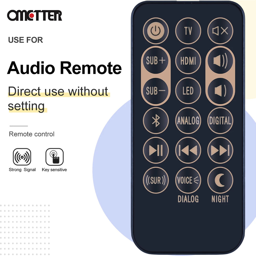 New RSB-3 for Klipsch Sound Bar Speaker Remote Control RSB3 R4B R-4b RSB8 RSB-8 1062590 RSB6 RSB-6