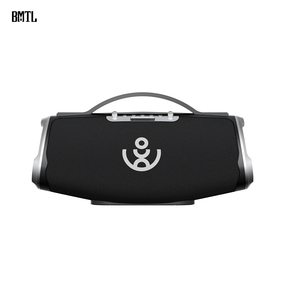 300W Bluetooth Outdoor Speaker With Subwoofer & Wireless Mic, 8-Hour Battery for Camping, Beach, and Party