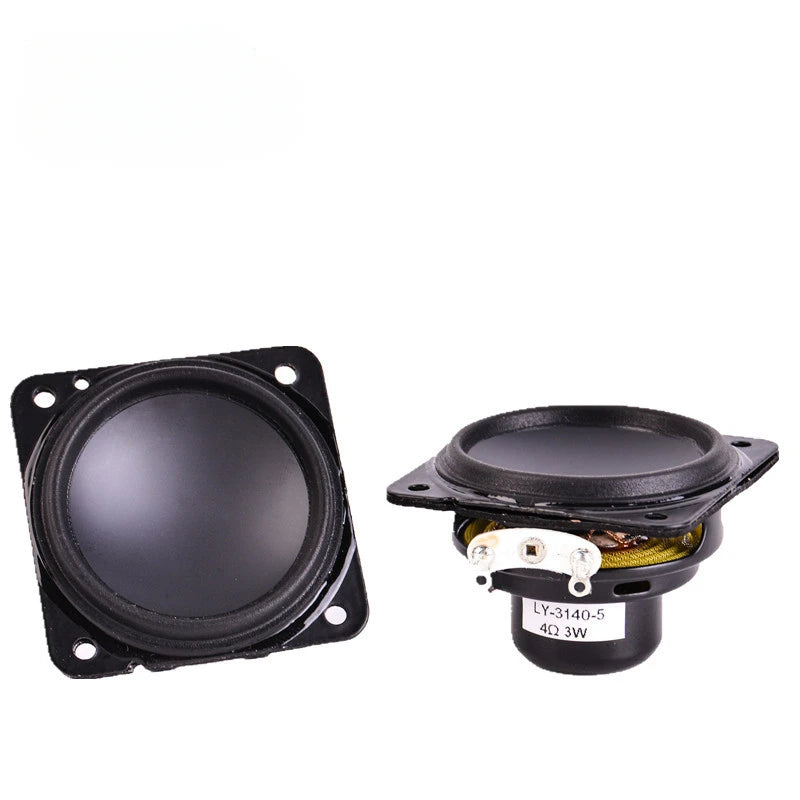 SOTAMIA 2Pcs 40MM Portable Full Range Audio Speakers 4 Ohm 3W Sound Home Theater Loudspeaker for AI Smart Speakers