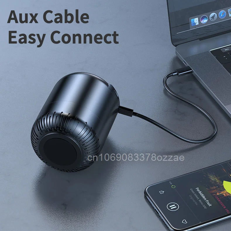 2023 Original 9D Stereo Bass Sound Smart Bluetooth TF Card Loud Double Speaker Subwoofer Outdoor Home Wireless Plug-In Mini Sale