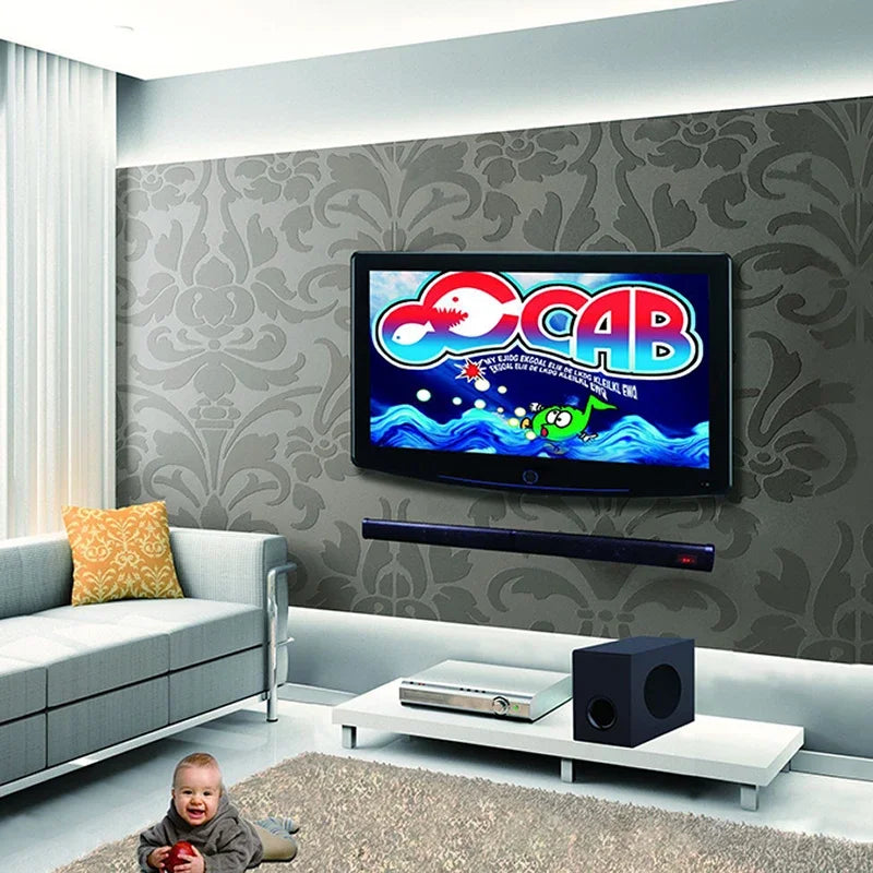 80W Bluetooth Speaker 5.0  TV SoundBar 2.1 Home Theater System 3D Surround Sound Bar Remote Control With Subwoofer for TV