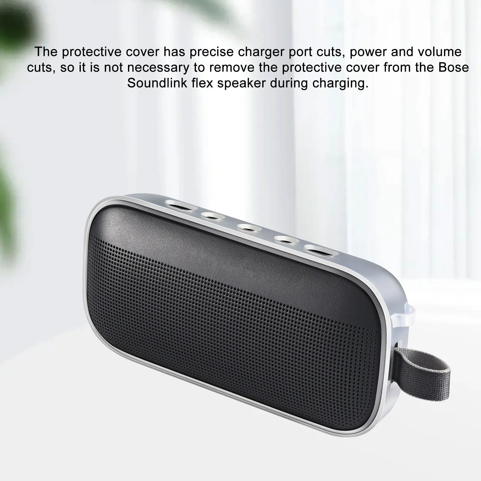 Portable Storage Bag for Bose Sound-Link Flex Bluetooth-Compatible Shockproof Speaker Case for Travel Trip Storage Supplies