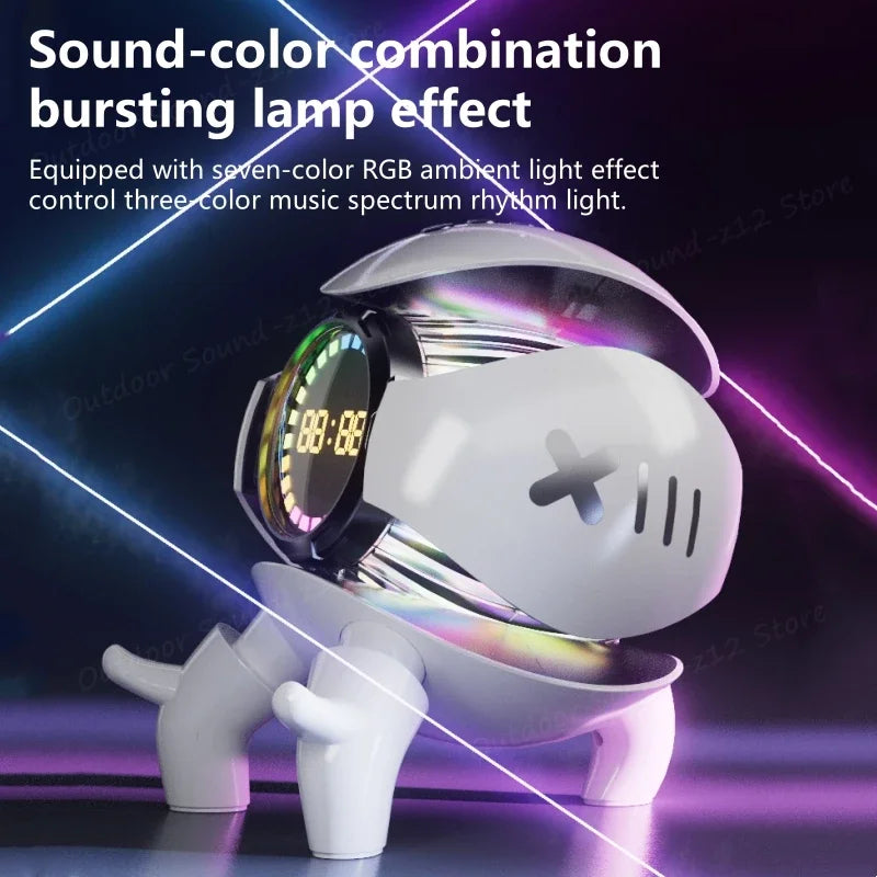 New Smart Robot Monster Mini Size Sound V5.1 Box Portable Stereo Speaker AI Interactive Toys Audio Wireless Bluetooth Speakers