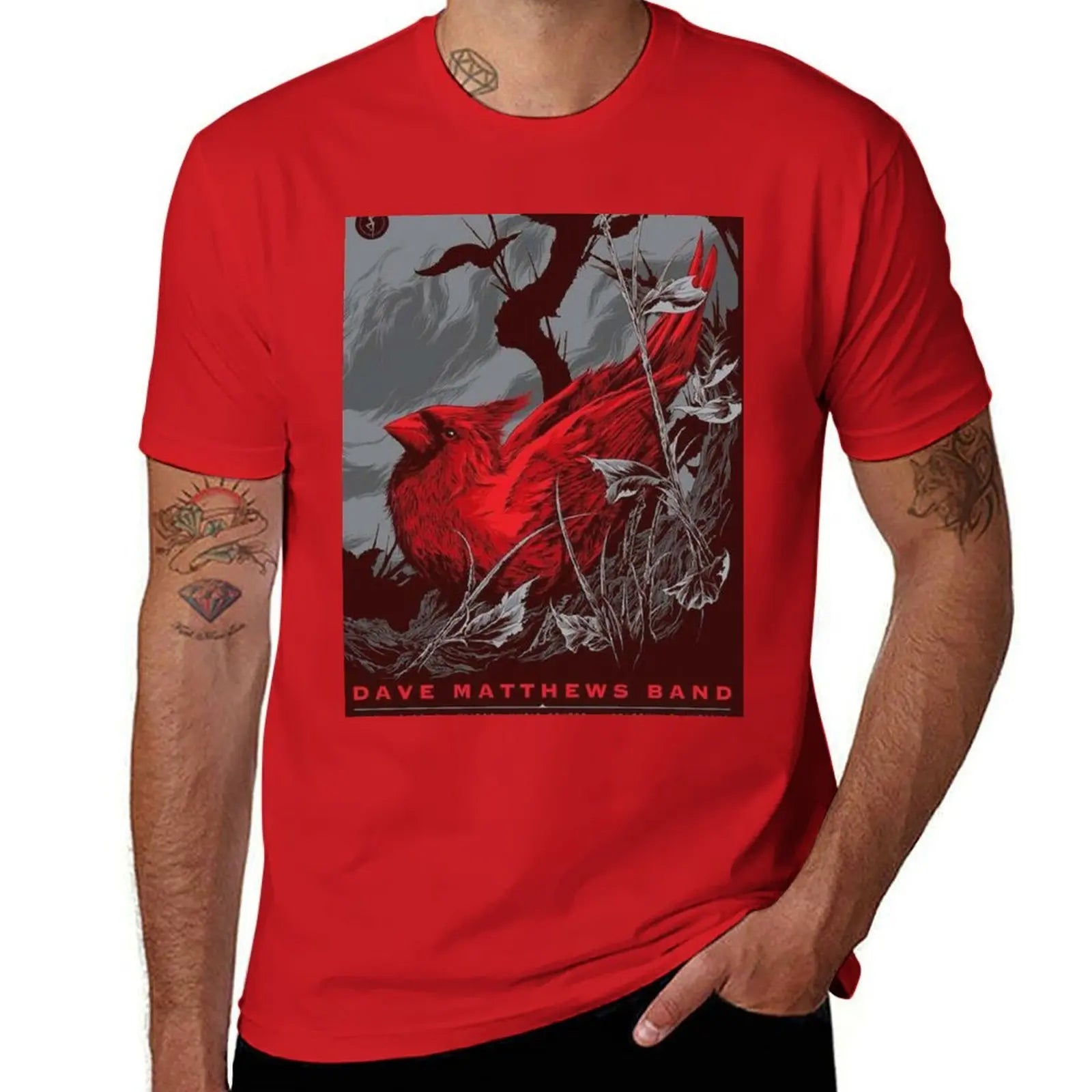 DMB 2015 July 18th Klipsch Music Center Nobleville T-Shirt Oversized Blacks Tees Vintage Mens Graphic T-Shirts Funny