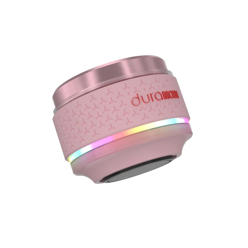 duraMOBI Bone Conduction Wireless Speaker Mini Sound Box With Magnetic BT Speaker RGB Color Neon Light Effects Music Player