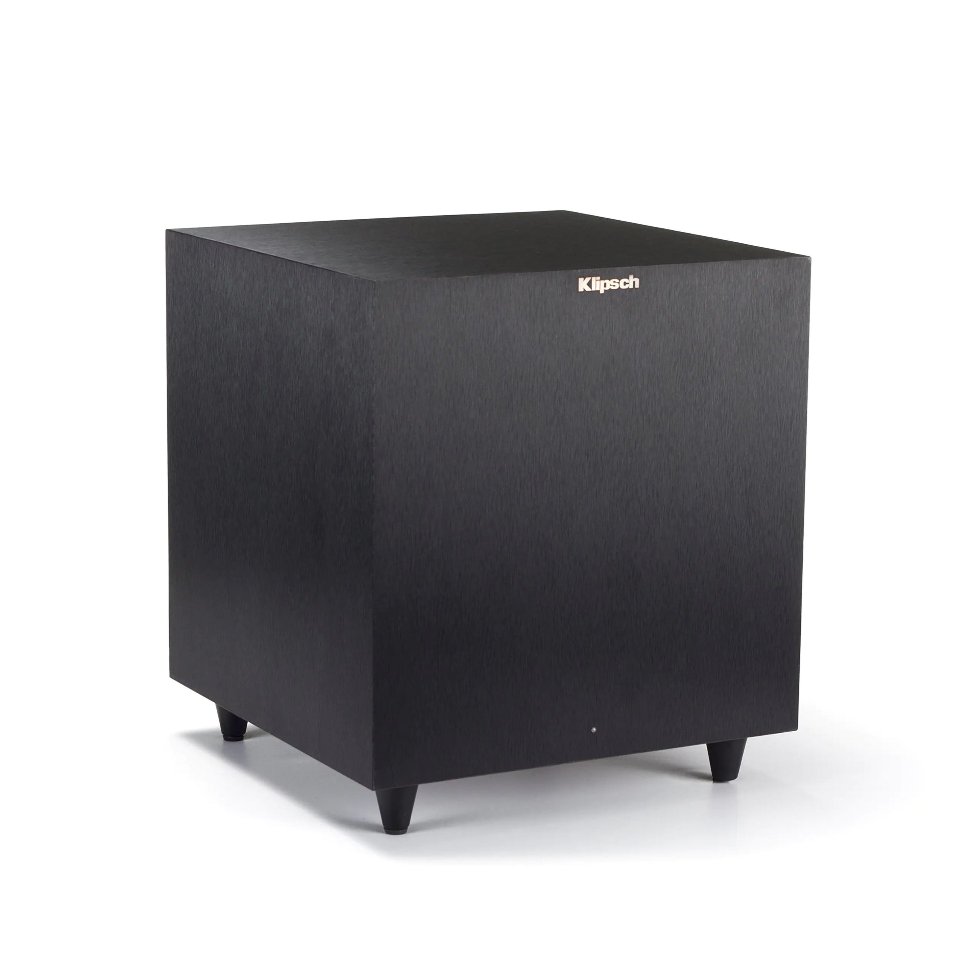 Klipsch Reference R-8SW Surround Subwoofer 150 Watts Peak Power (Brushed Black Vinyl 8-Inch)